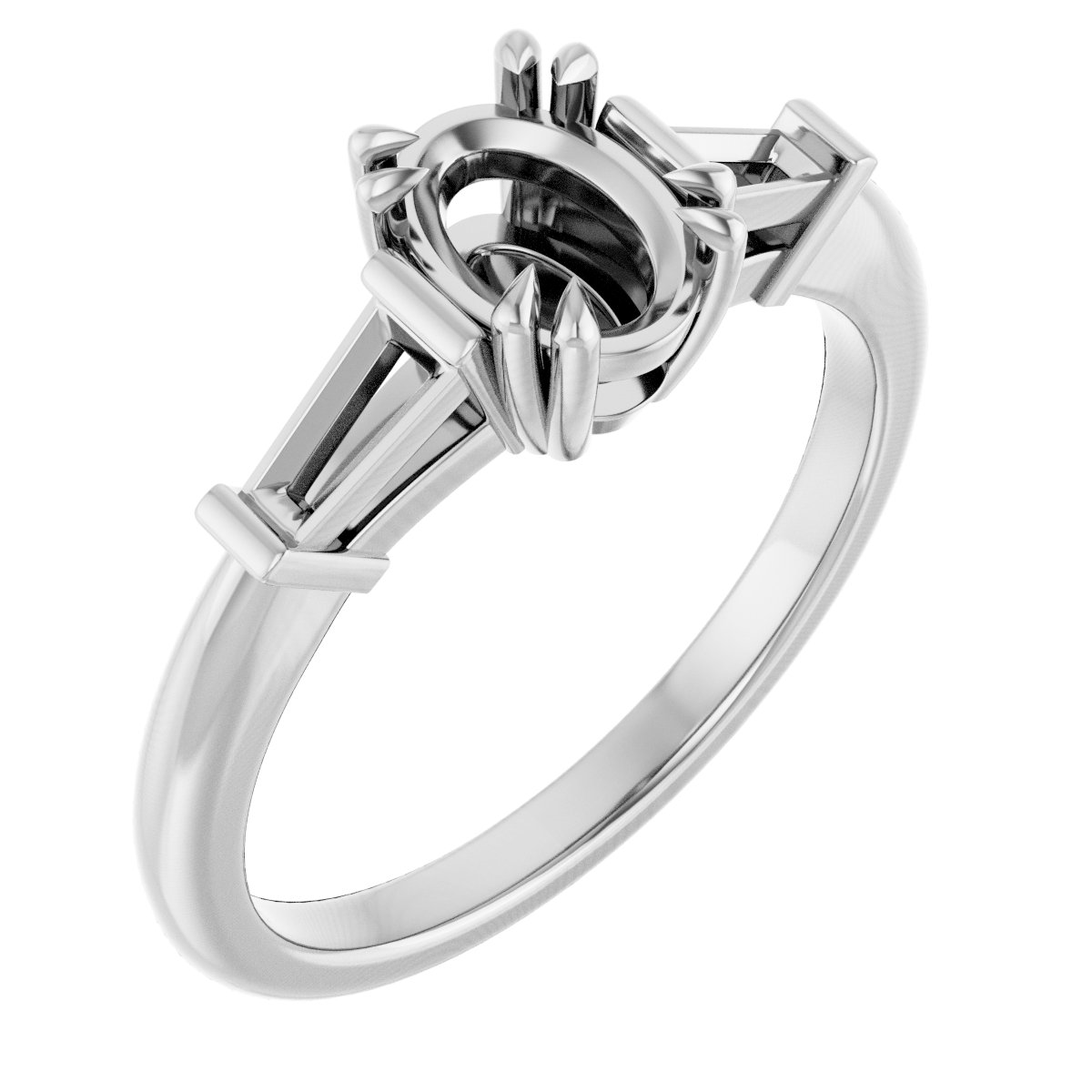 Three-Stone Engagement Ring