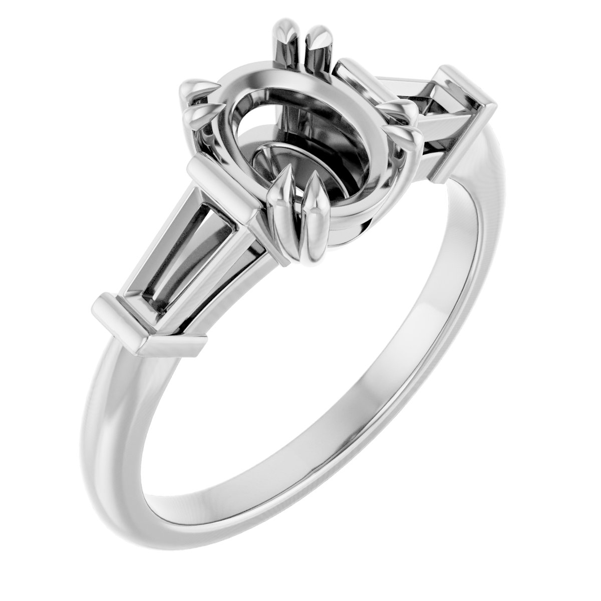 Three-Stone Engagement Ring
