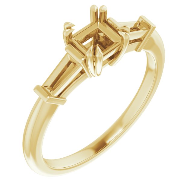 Three-Stone Engagement Ring