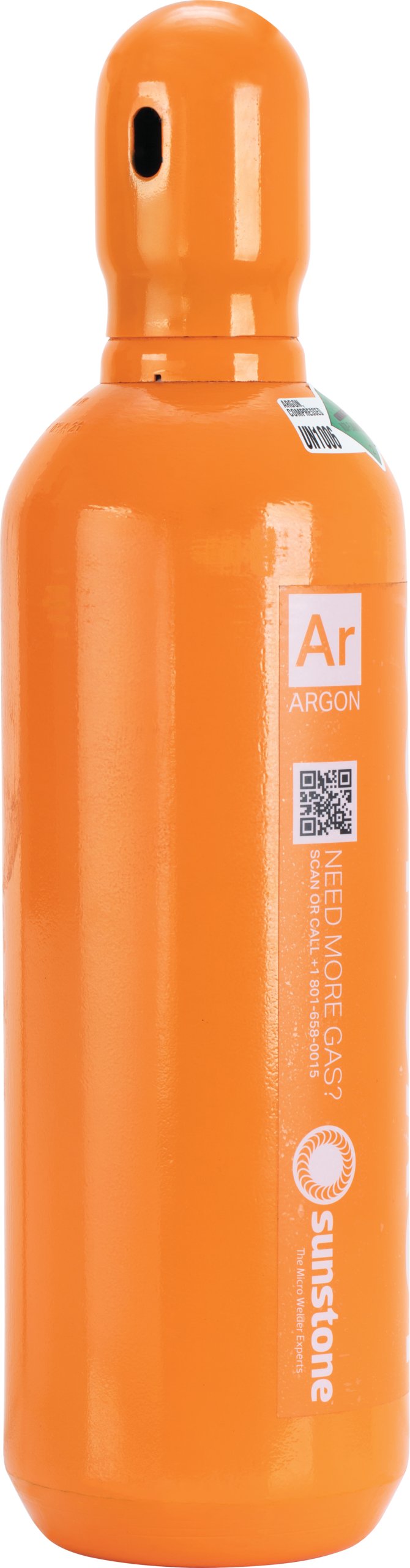 Argon Gas Tank with Pulse Arc Regulator