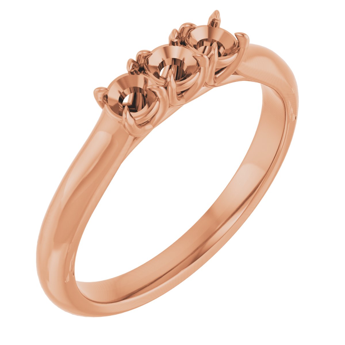 Three-Stone Anniversary Band