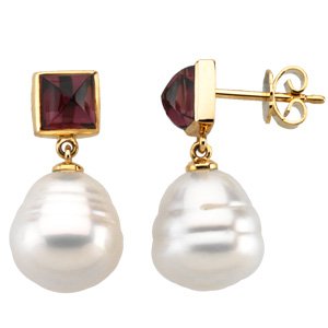 Accented Pearl Earrings