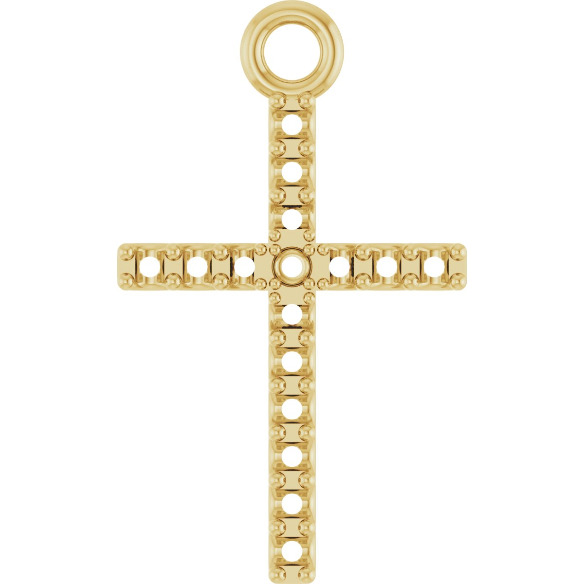 Accented Cross Necklace or Pendant