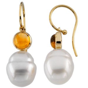 Accented Pearl Earrings