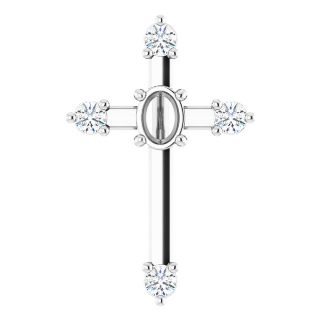 14k White Gold
