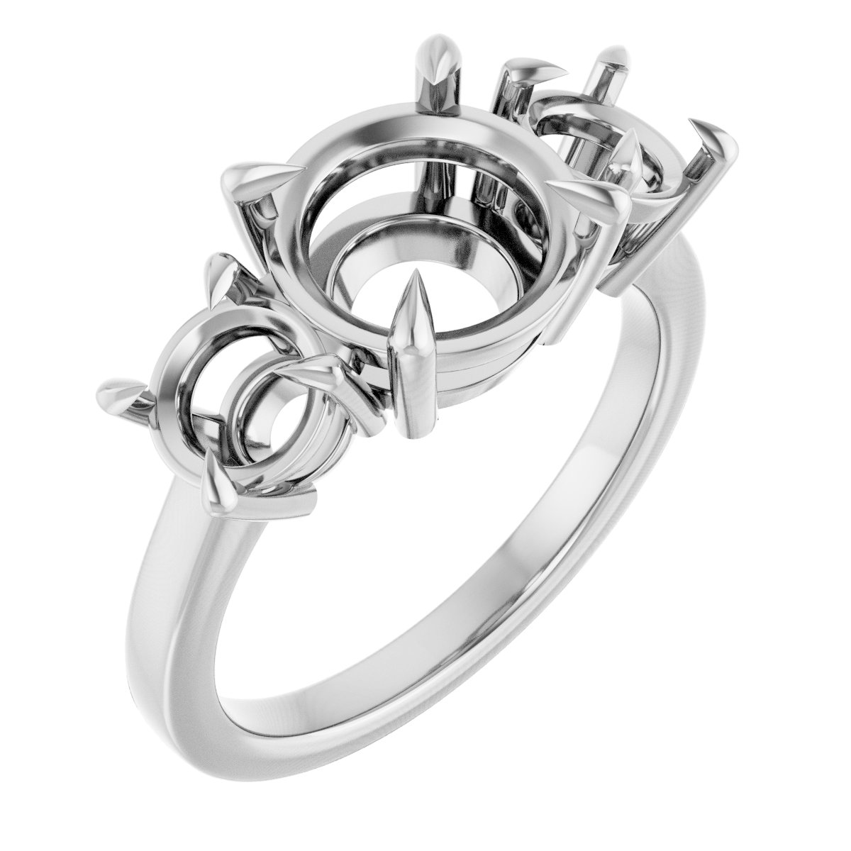 Three-Stone Engagement Ring
