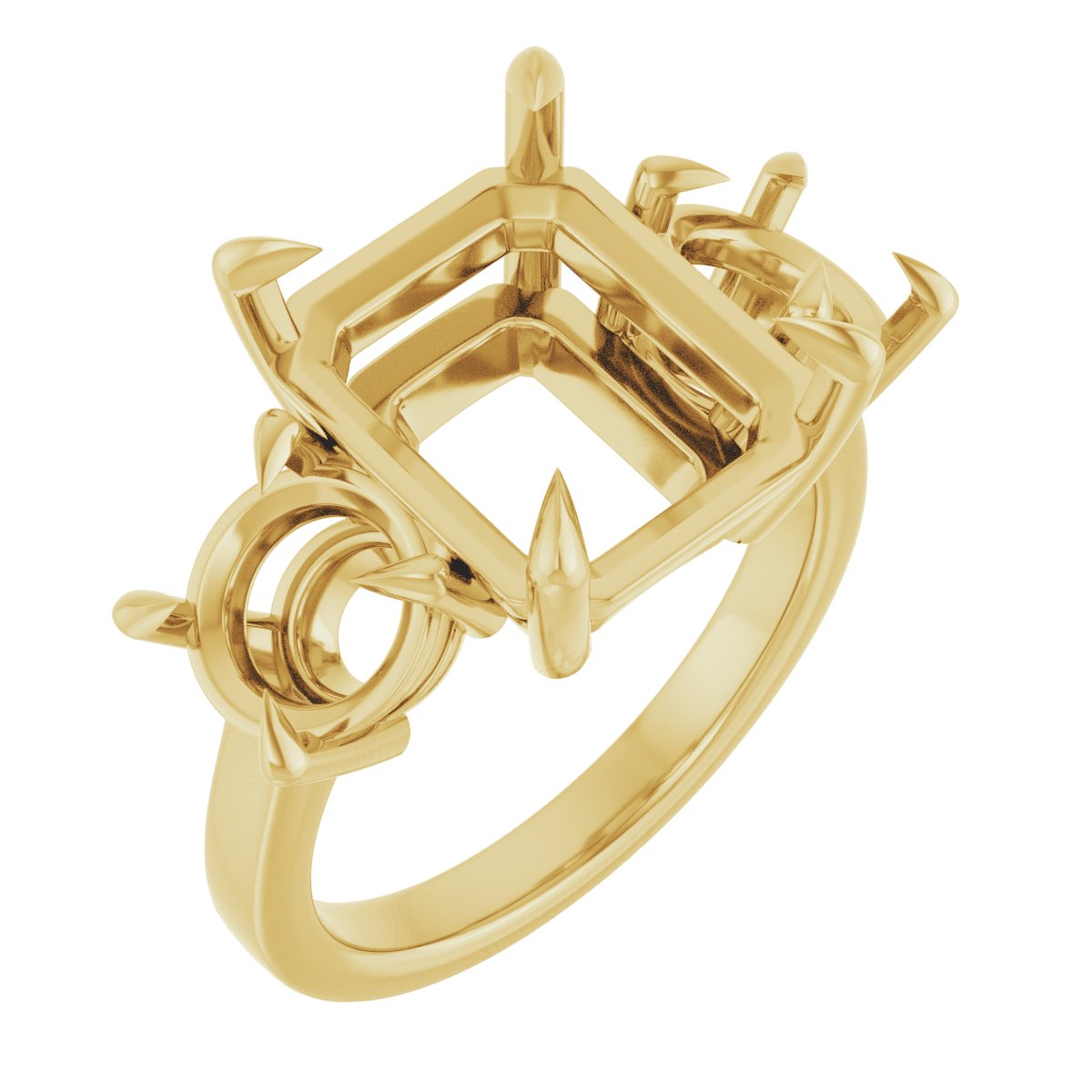 Three-Stone Engagement Ring