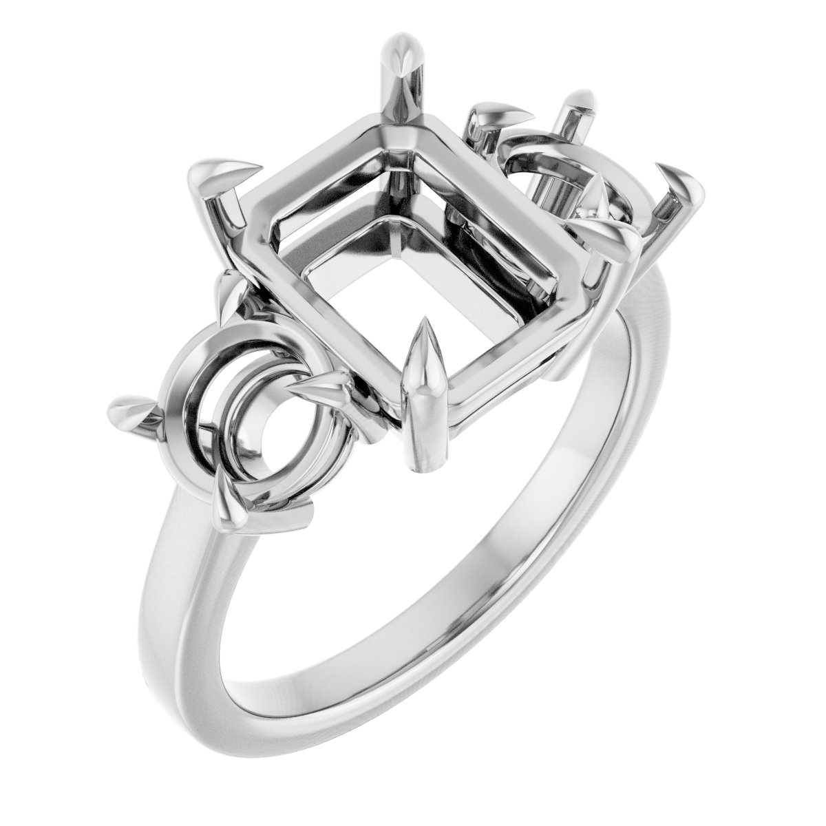 Three-Stone Engagement Ring