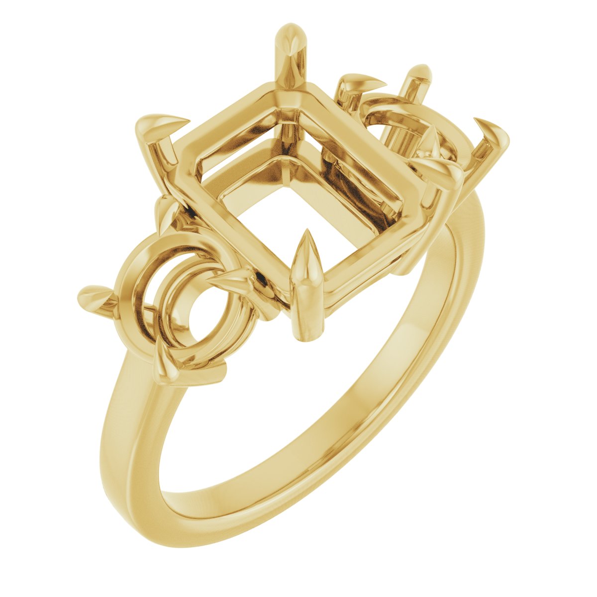 Three-Stone Engagement Ring