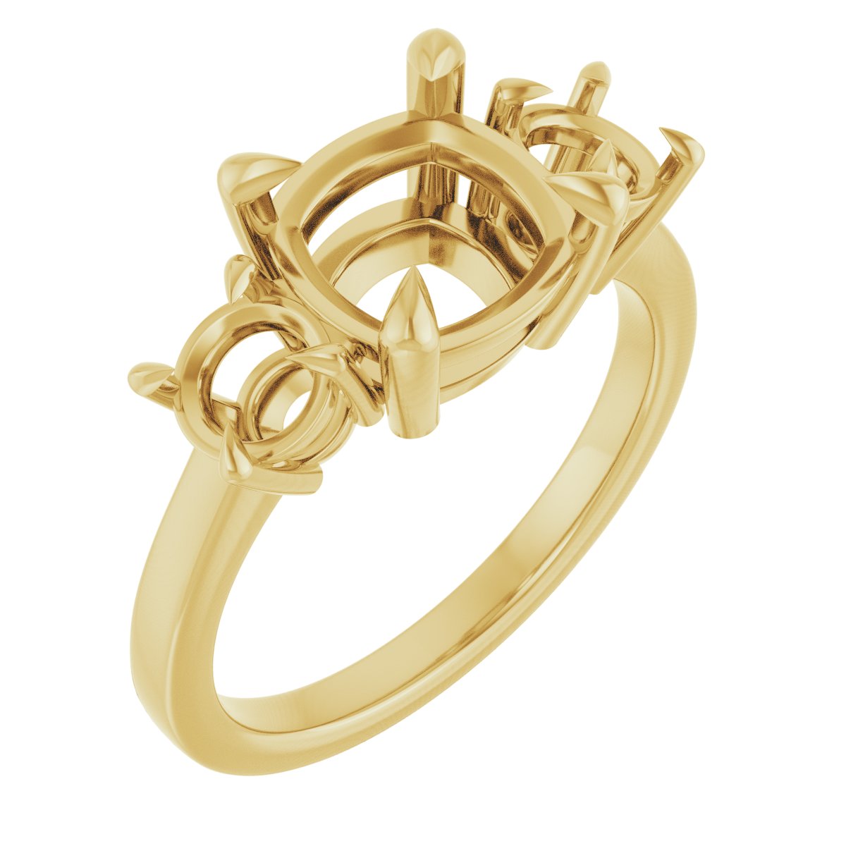 Three-Stone Engagement Ring