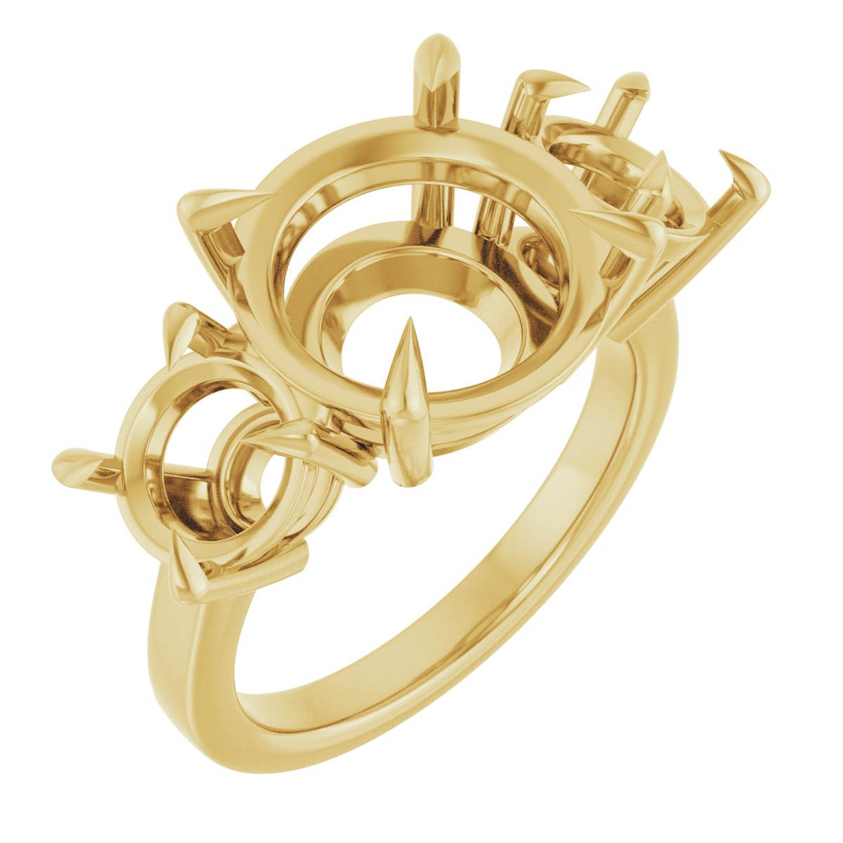 Three-Stone Engagement Ring