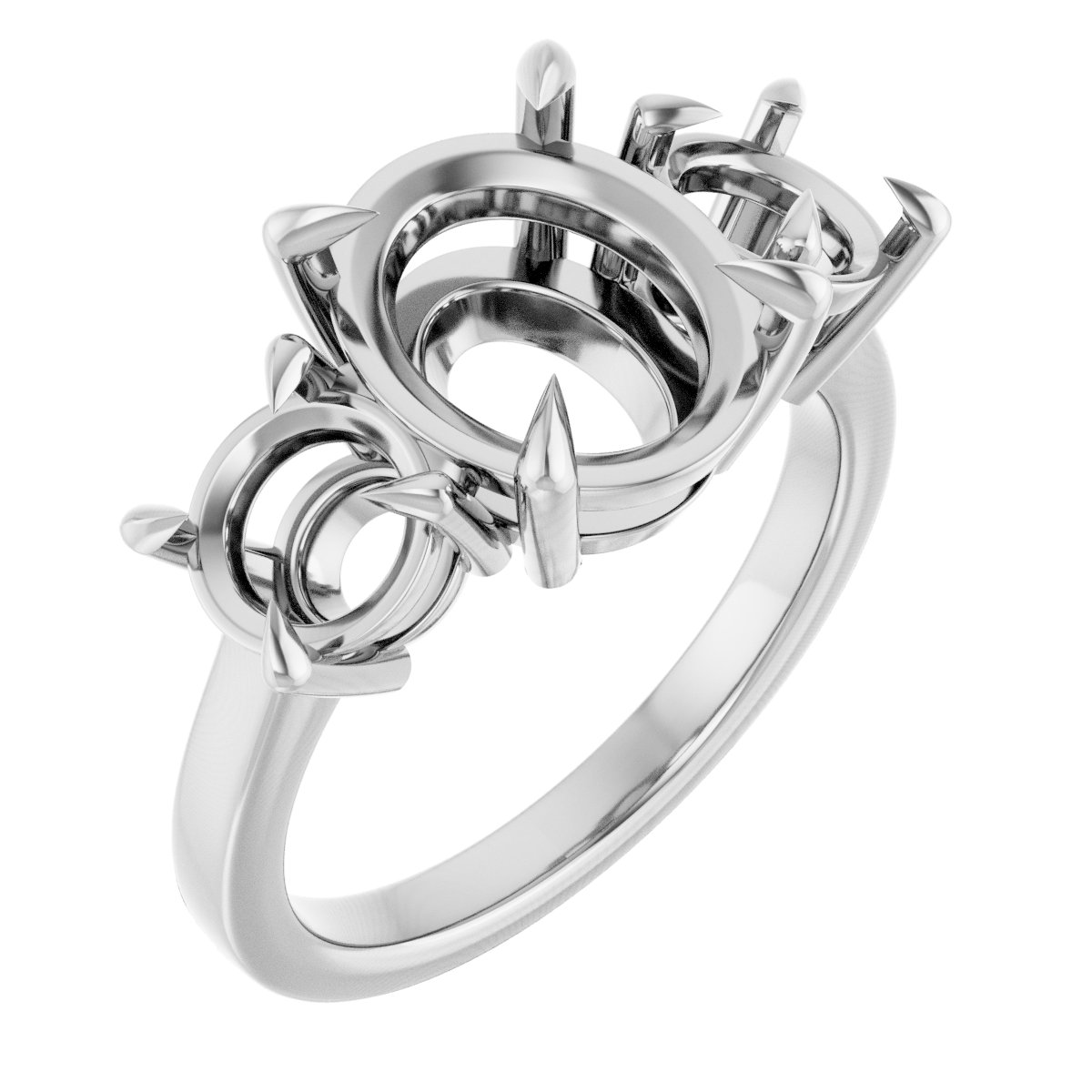 Three-Stone Engagement Ring