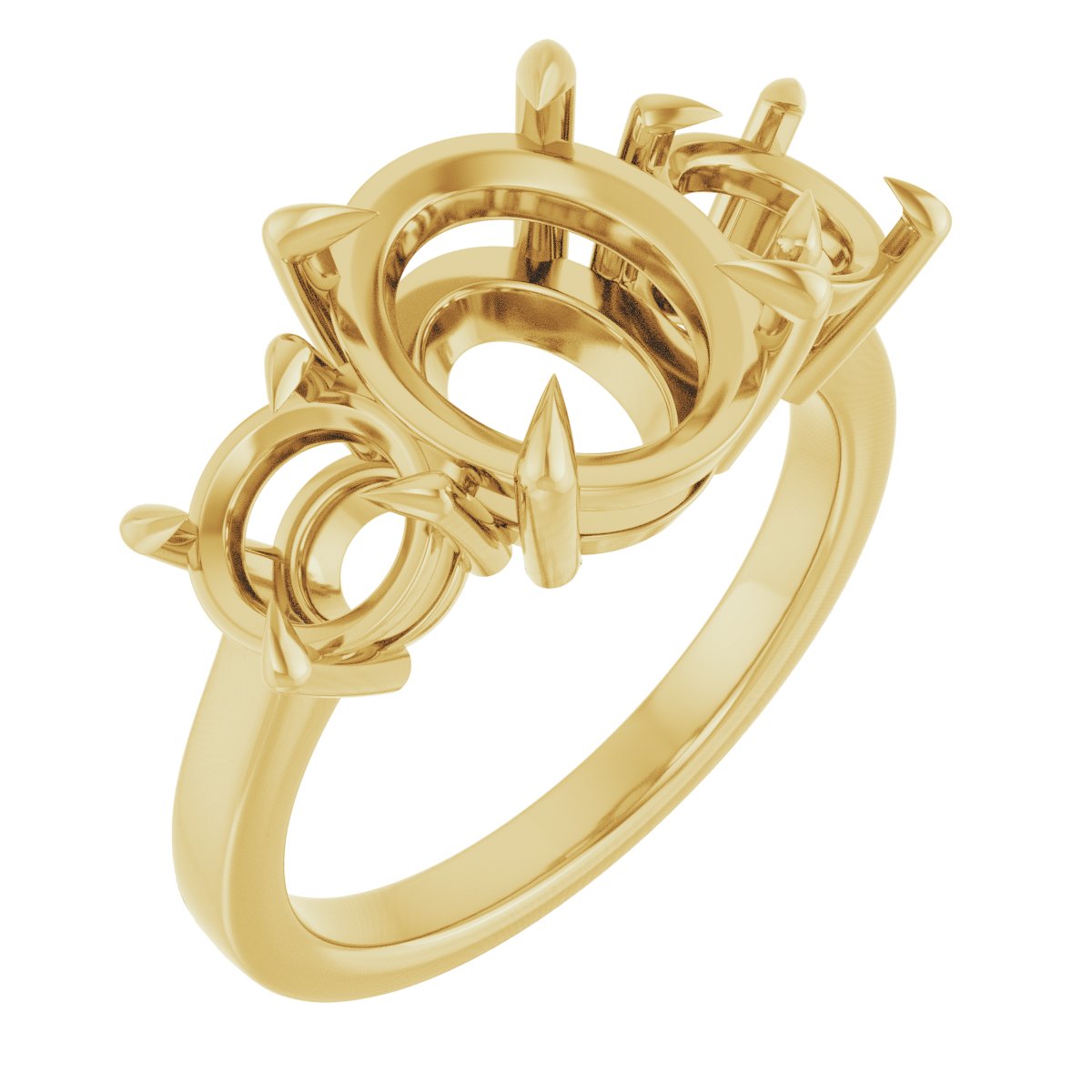Three-Stone Engagement Ring