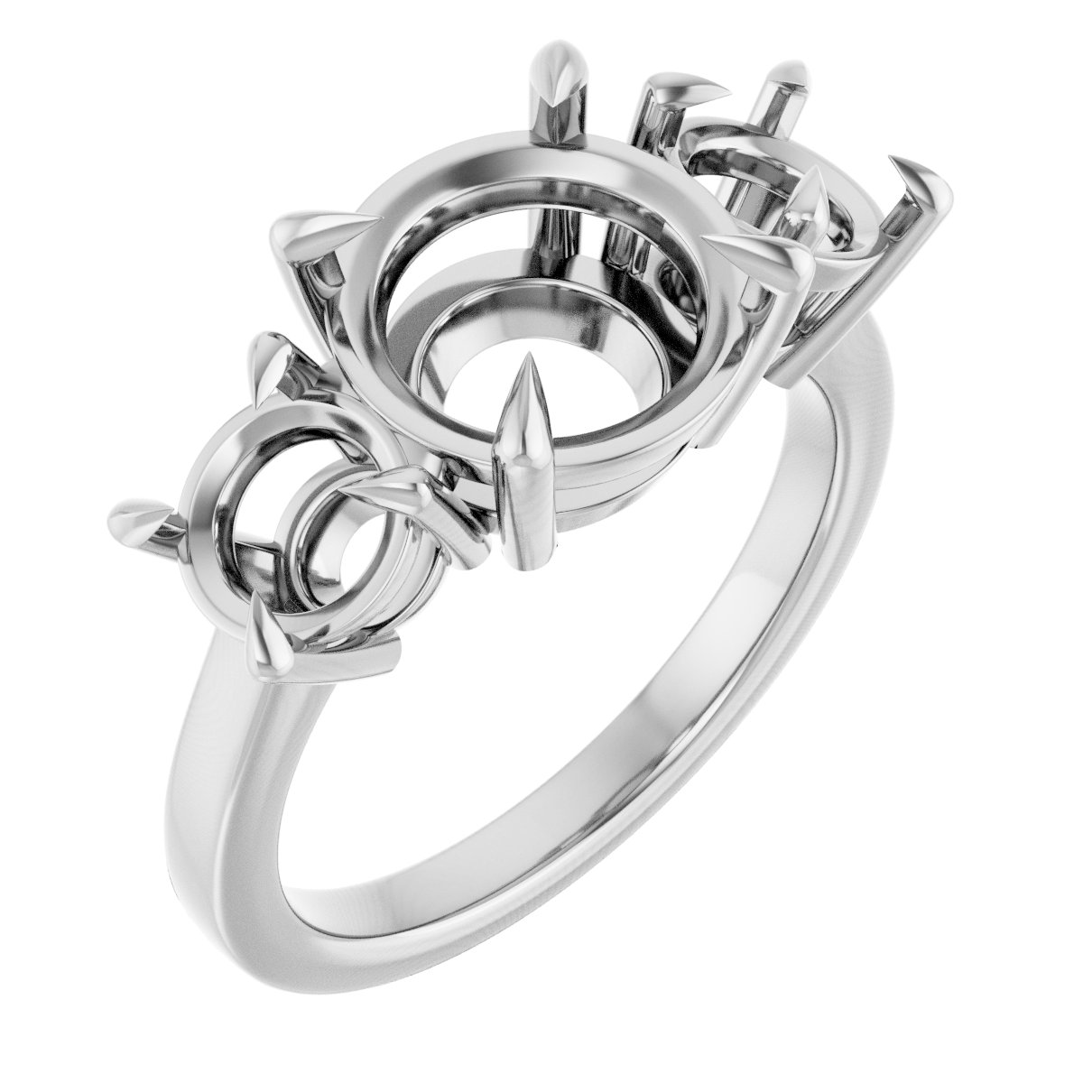 Three-Stone Engagement Ring