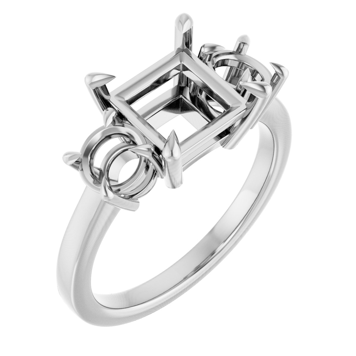 Three-Stone Engagement Ring