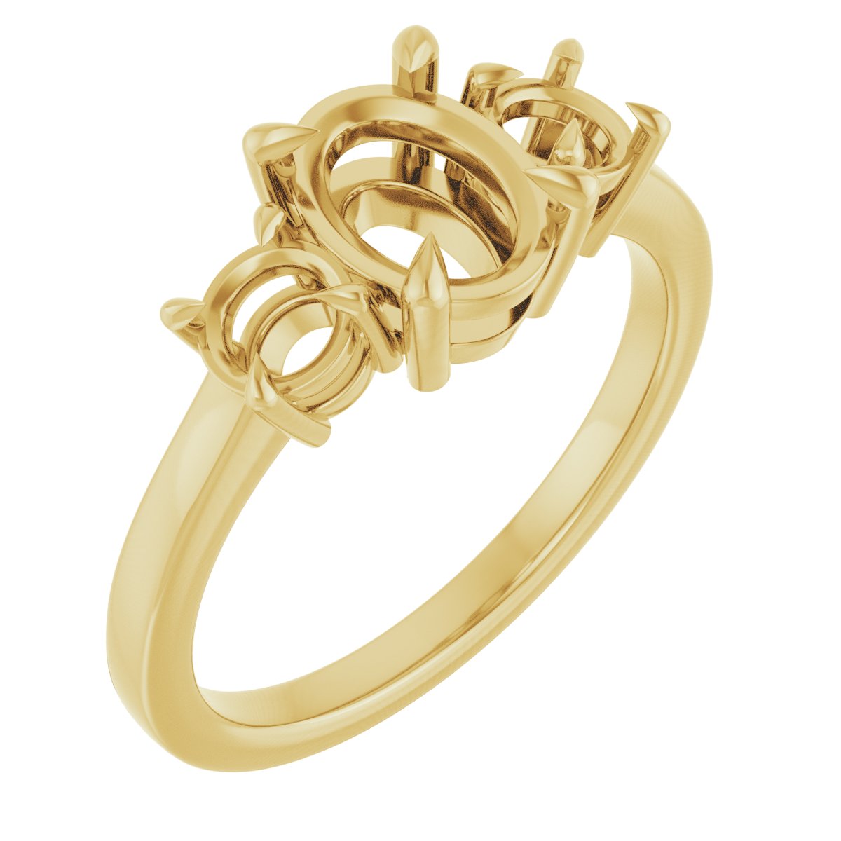 Three-Stone Engagement Ring