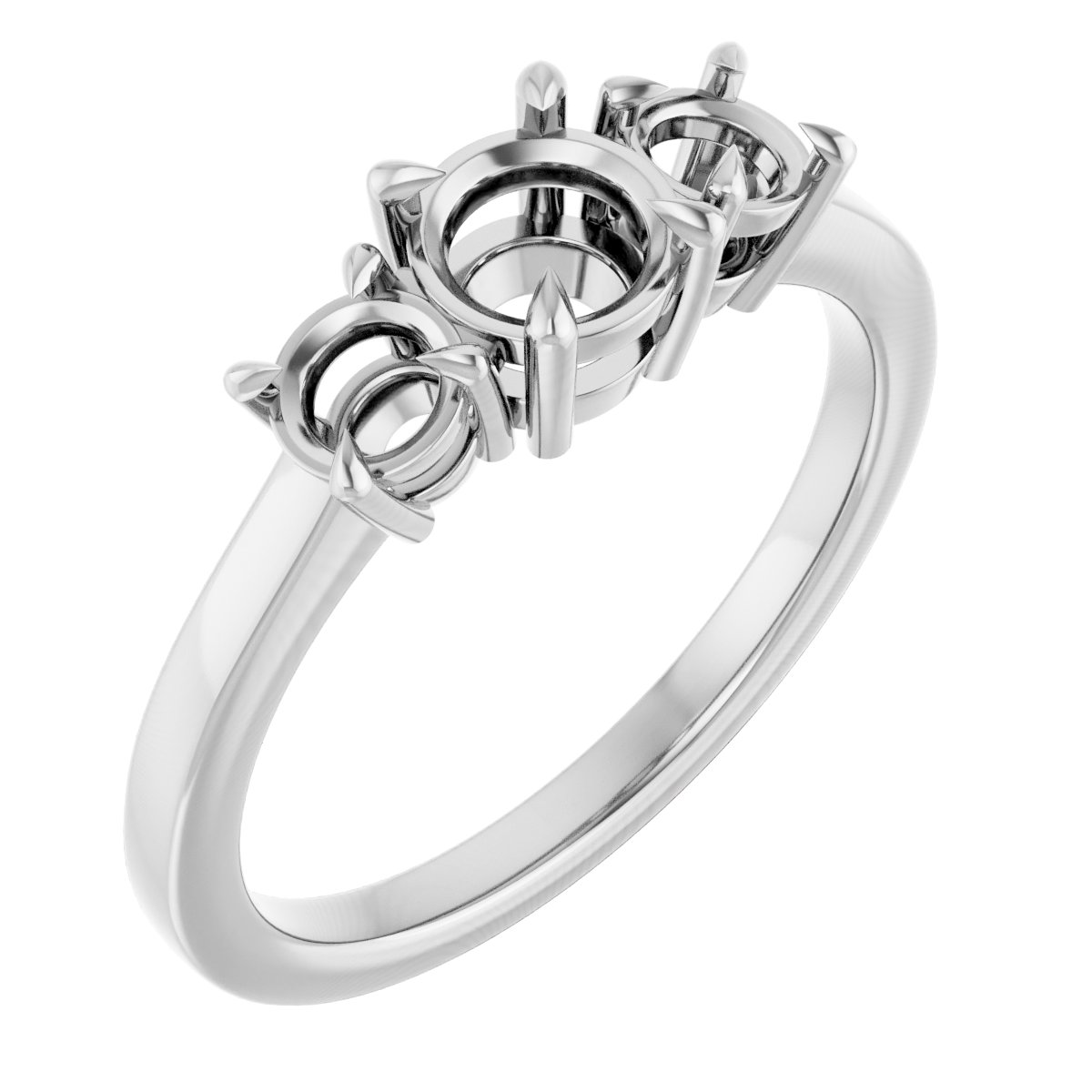 Three-Stone Engagement Ring