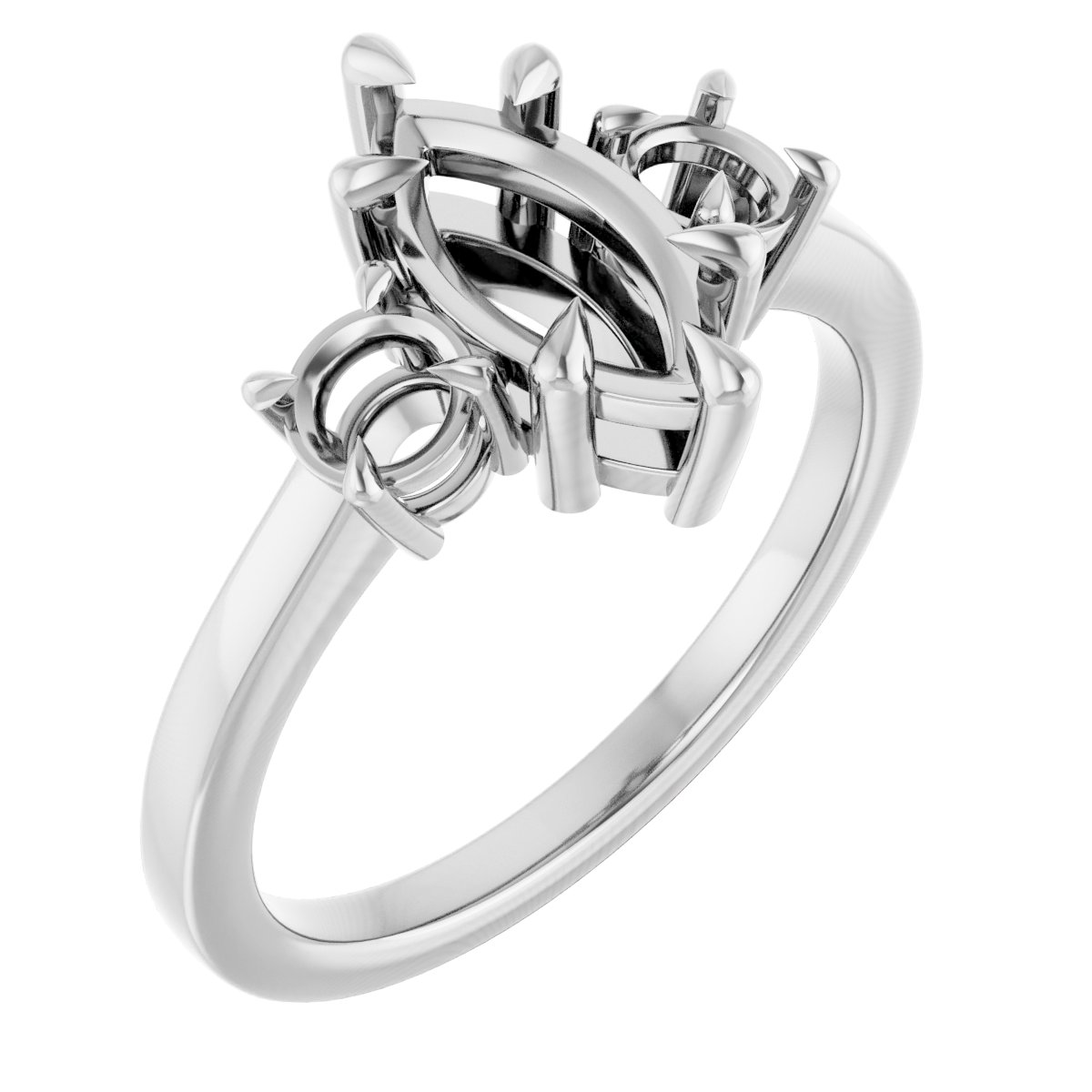 Three-Stone Engagement Ring