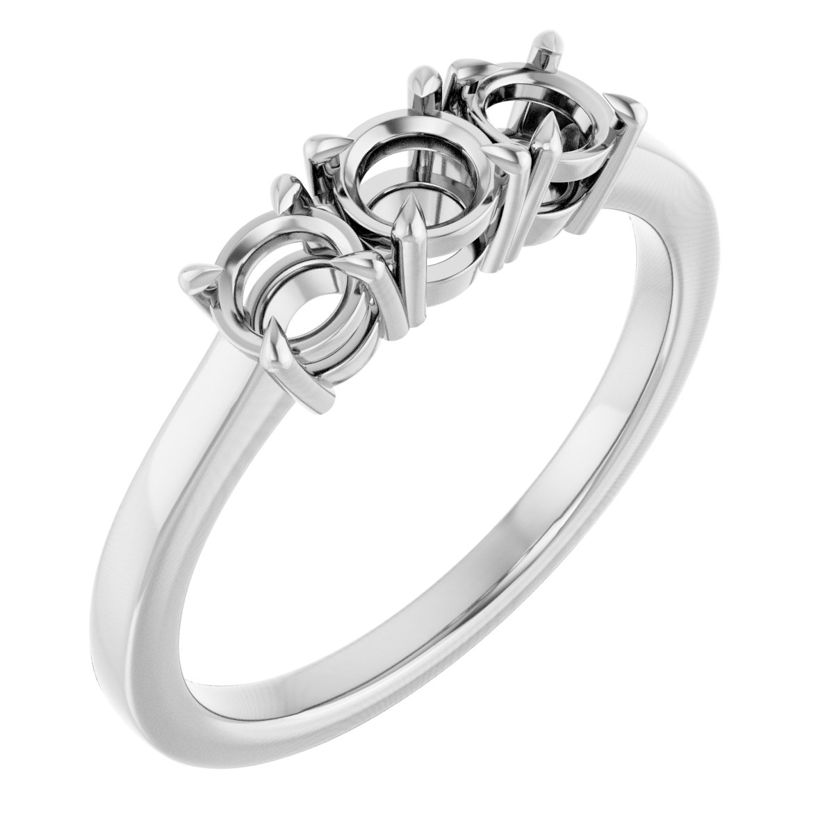 Three-Stone Engagement Ring