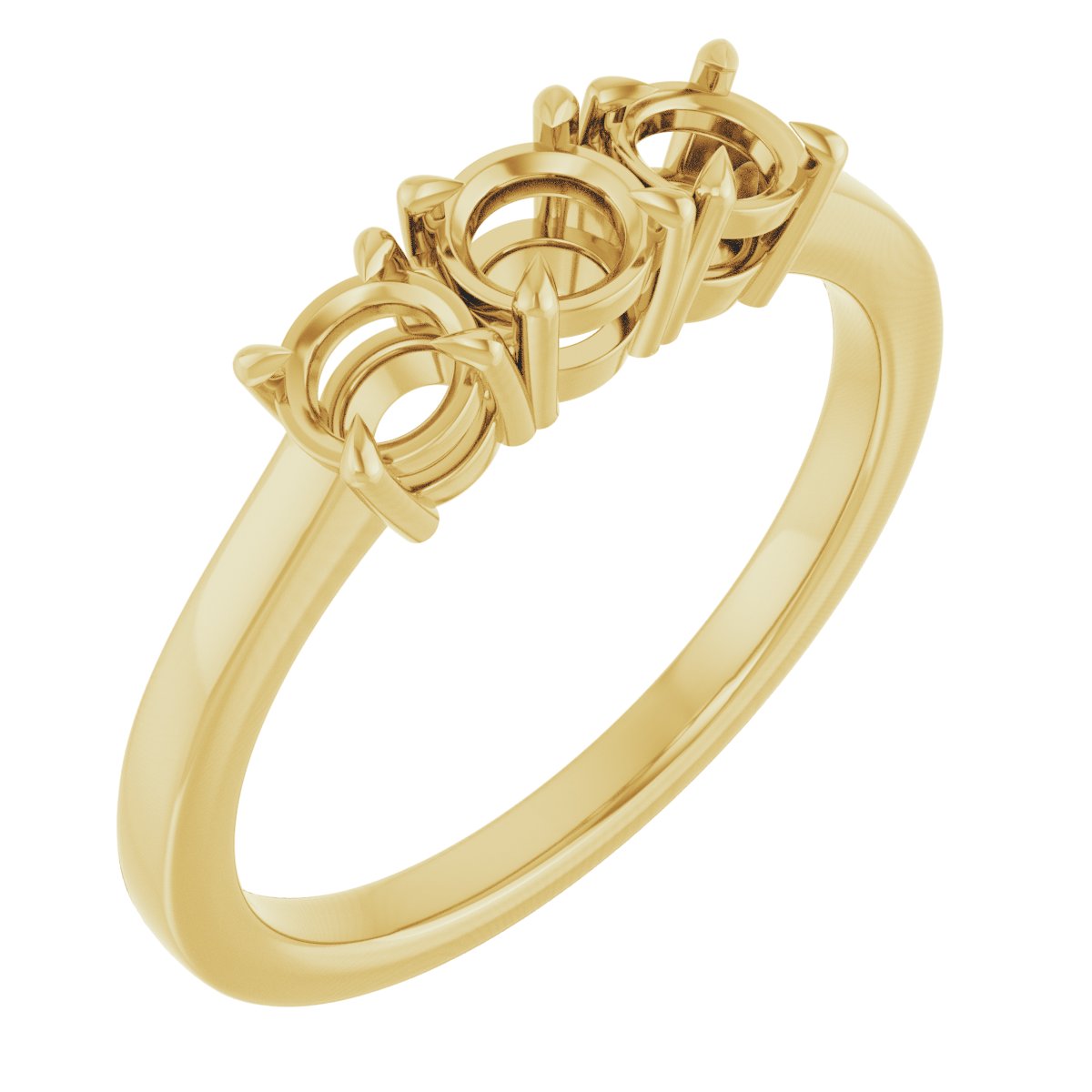 Three-Stone Engagement Ring