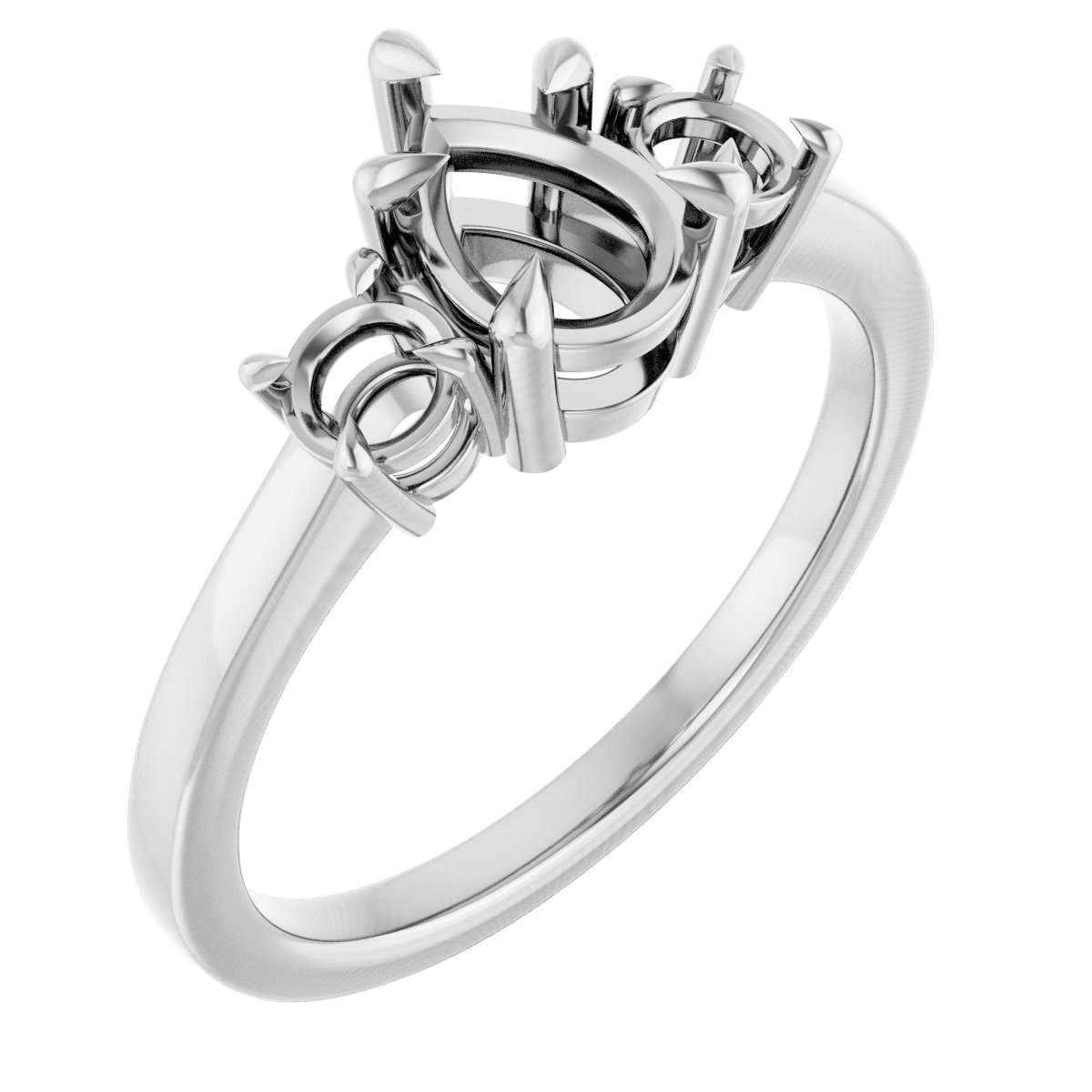 Three-Stone Engagement Ring