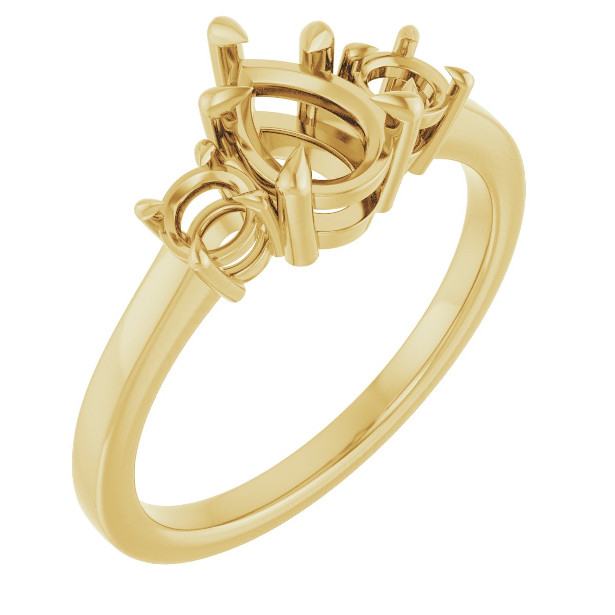 Three-Stone Engagement Ring