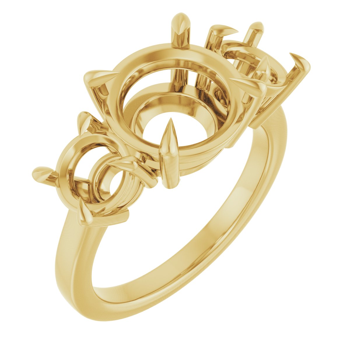 Three-Stone Engagement Ring