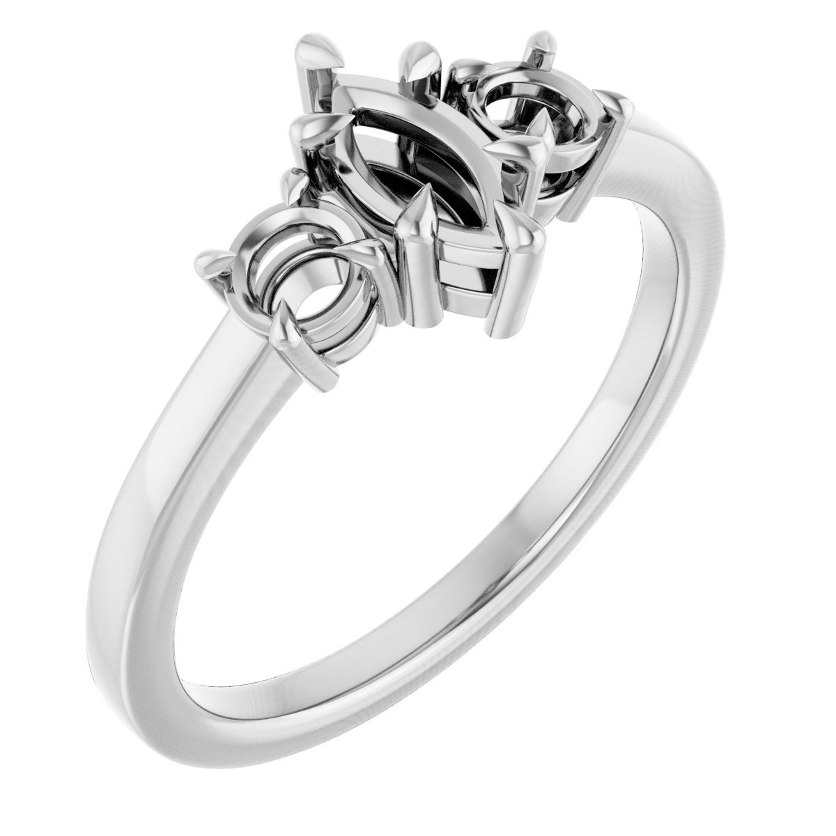 Three-Stone Engagement Ring
