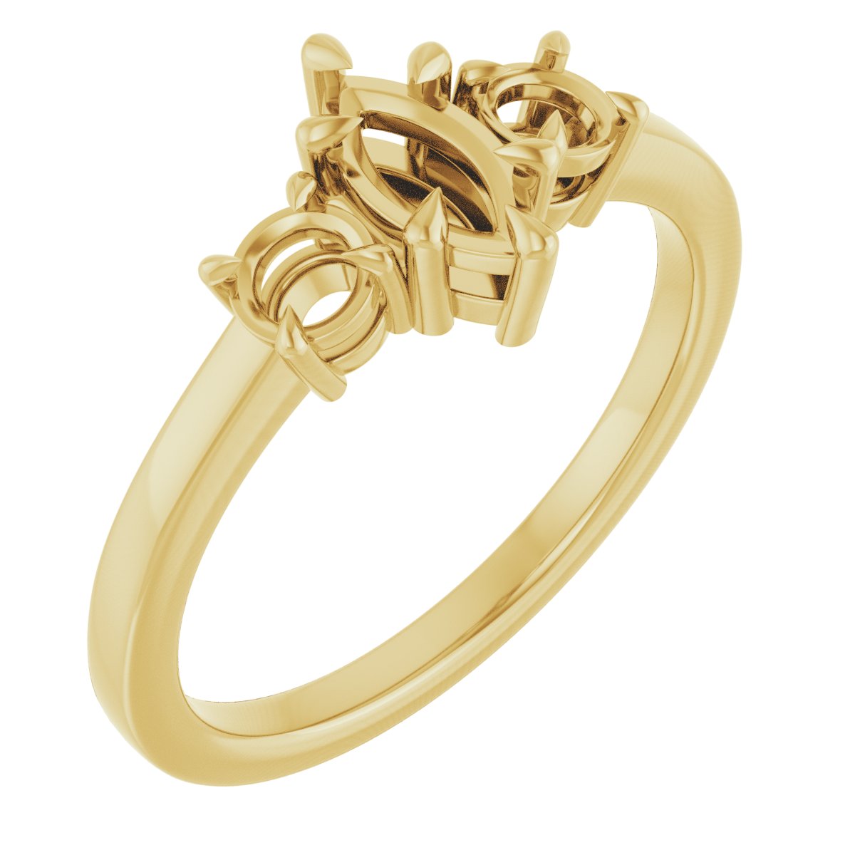 Three-Stone Engagement Ring