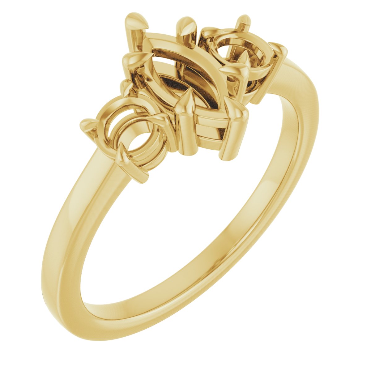 Three-Stone Engagement Ring
