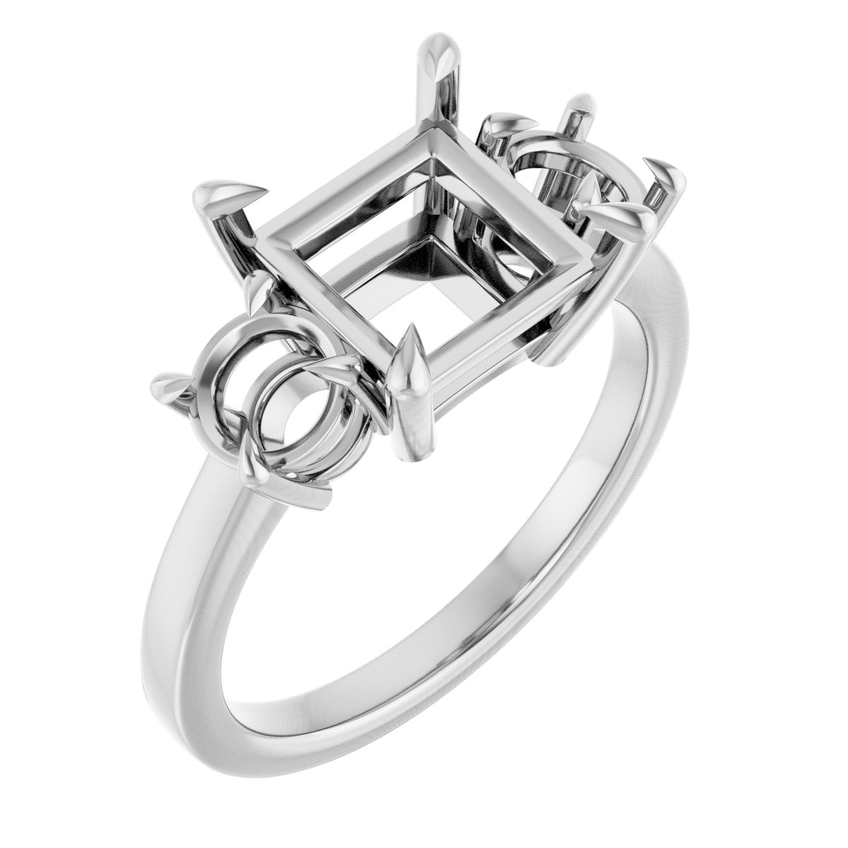 Three-Stone Engagement Ring