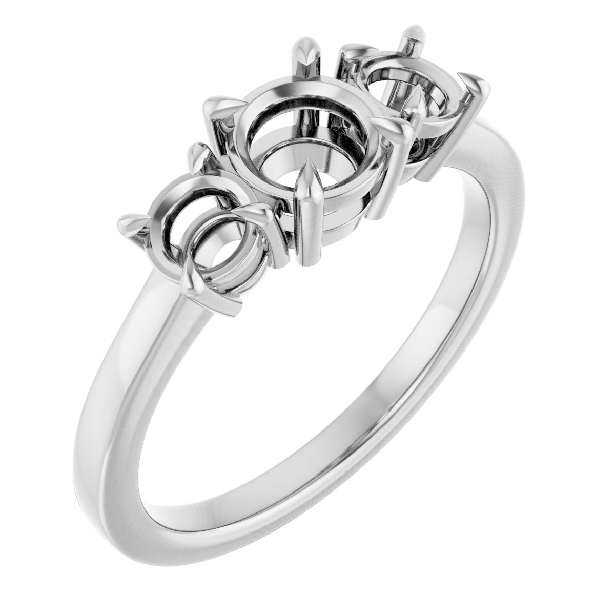 Three-Stone Engagement Ring