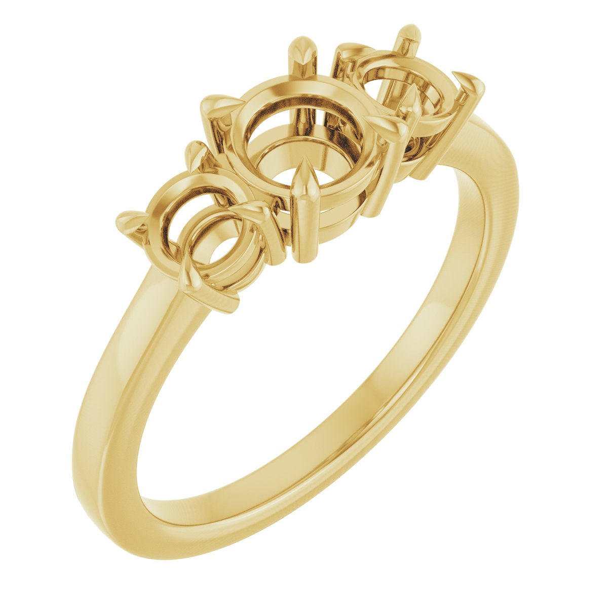Three-Stone Engagement Ring