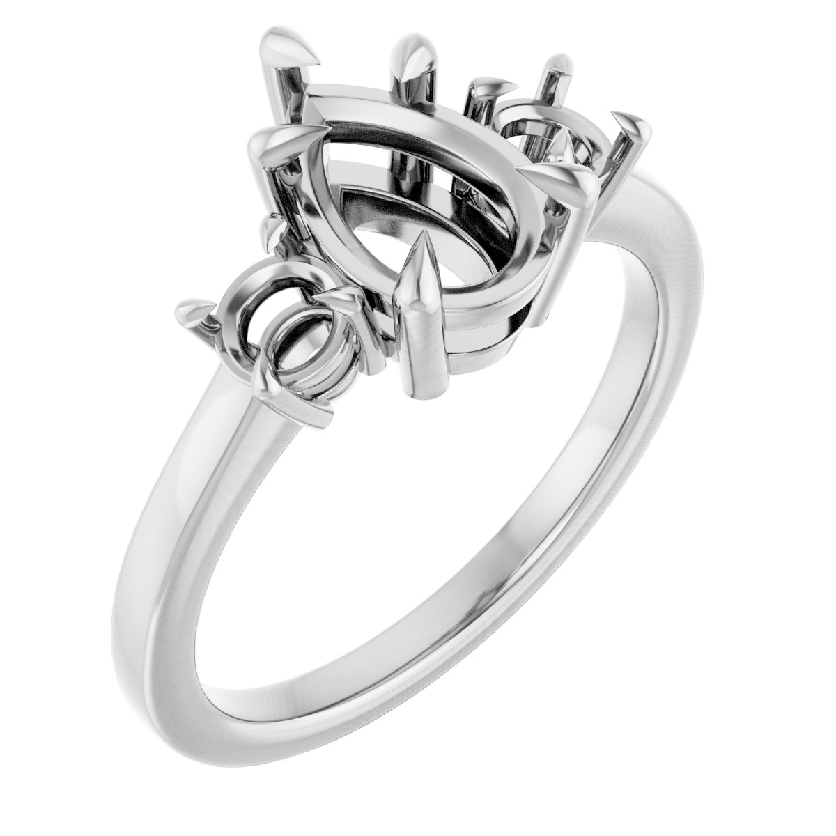 Three-Stone Engagement Ring
