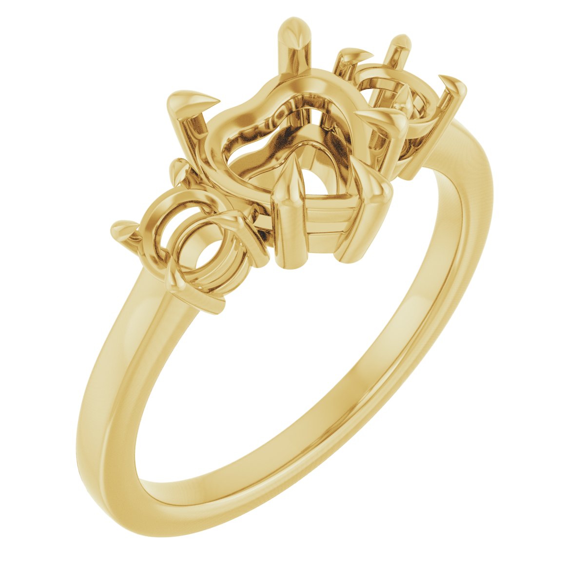 Three-Stone Engagement Ring