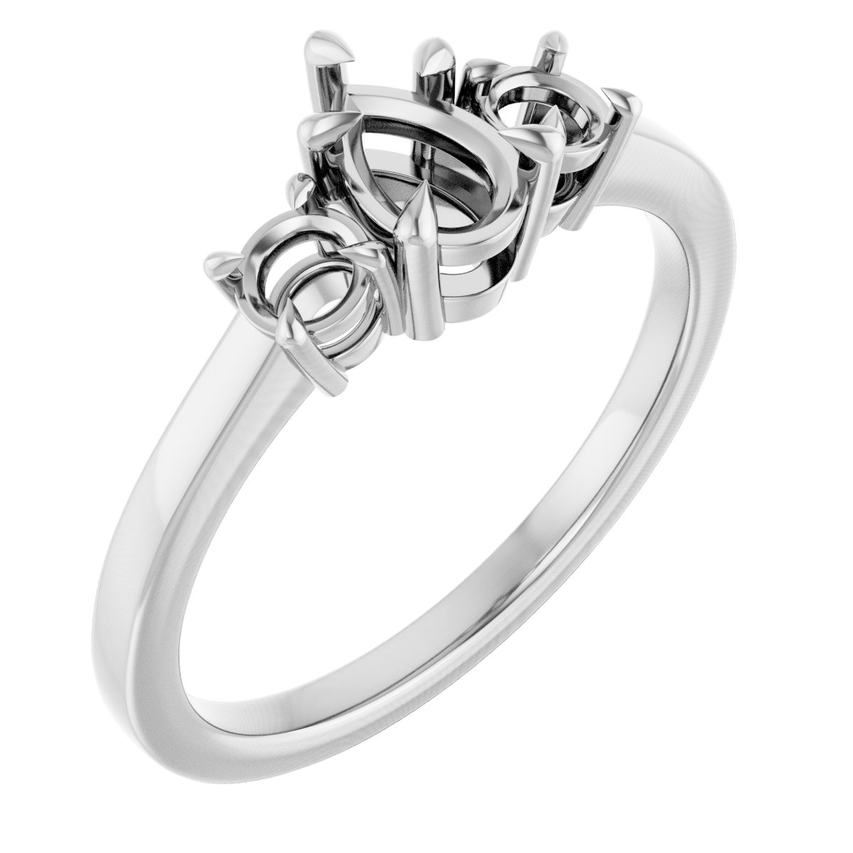 Three-Stone Engagement Ring