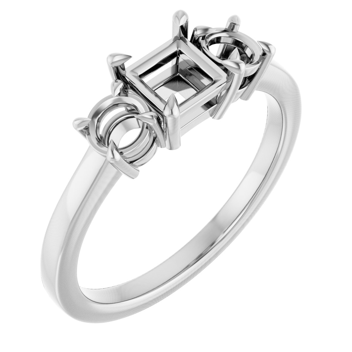 Three-Stone Engagement Ring