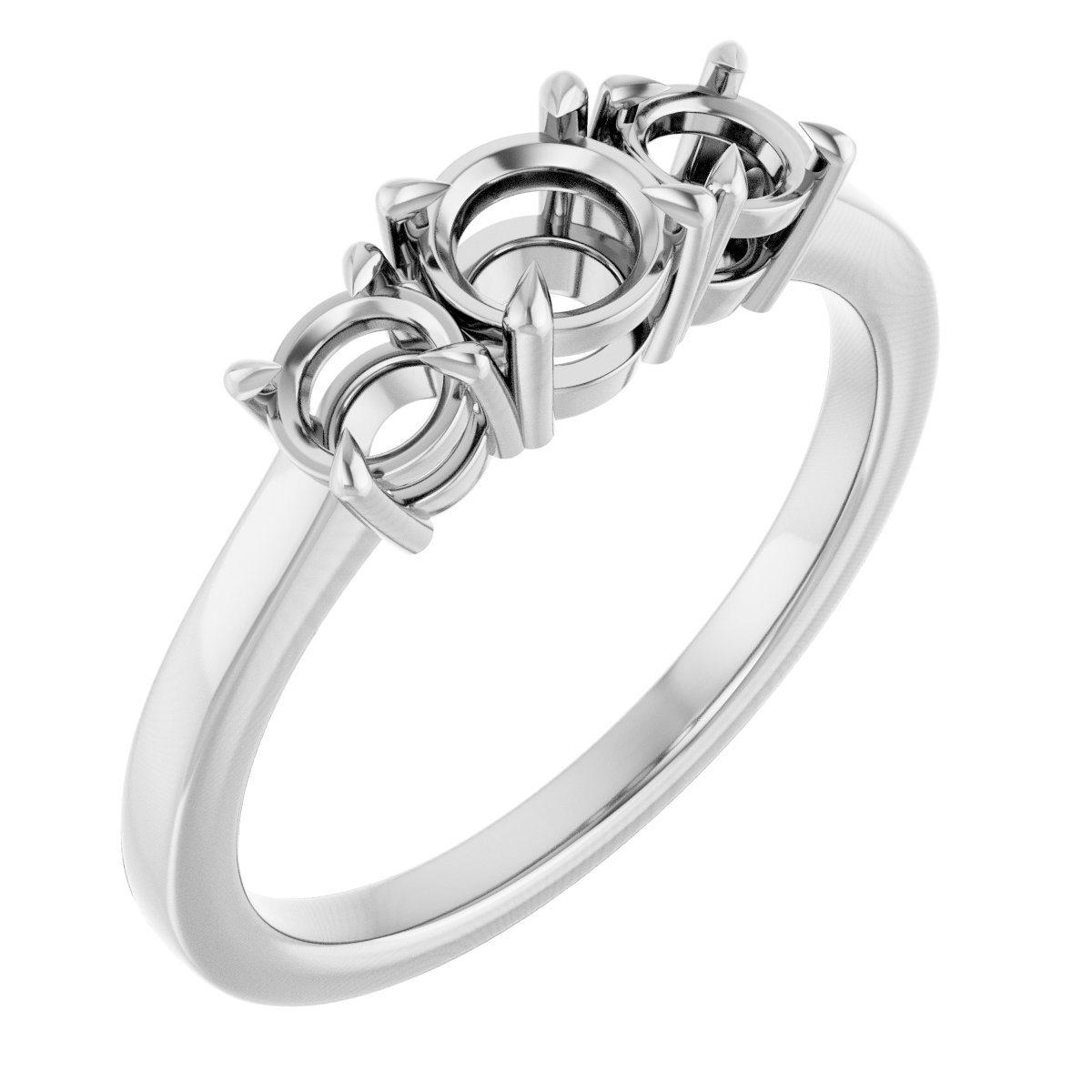Three-Stone Engagement Ring