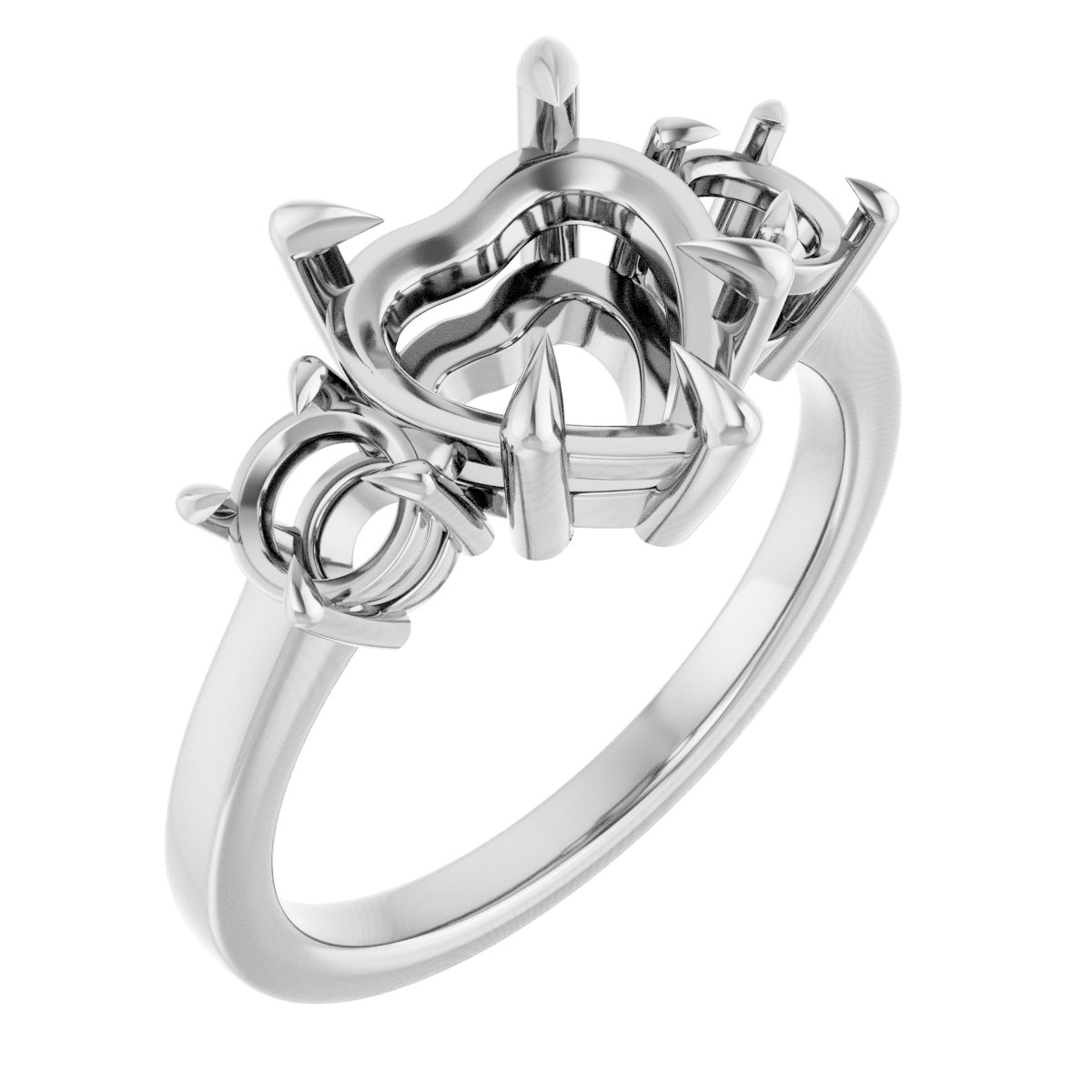 Three-Stone Engagement Ring