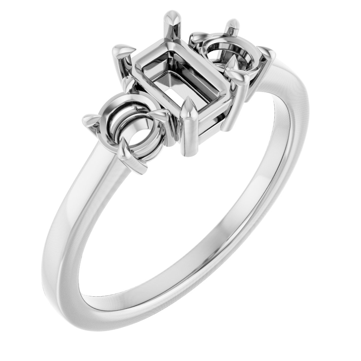 Three-Stone Engagement Ring