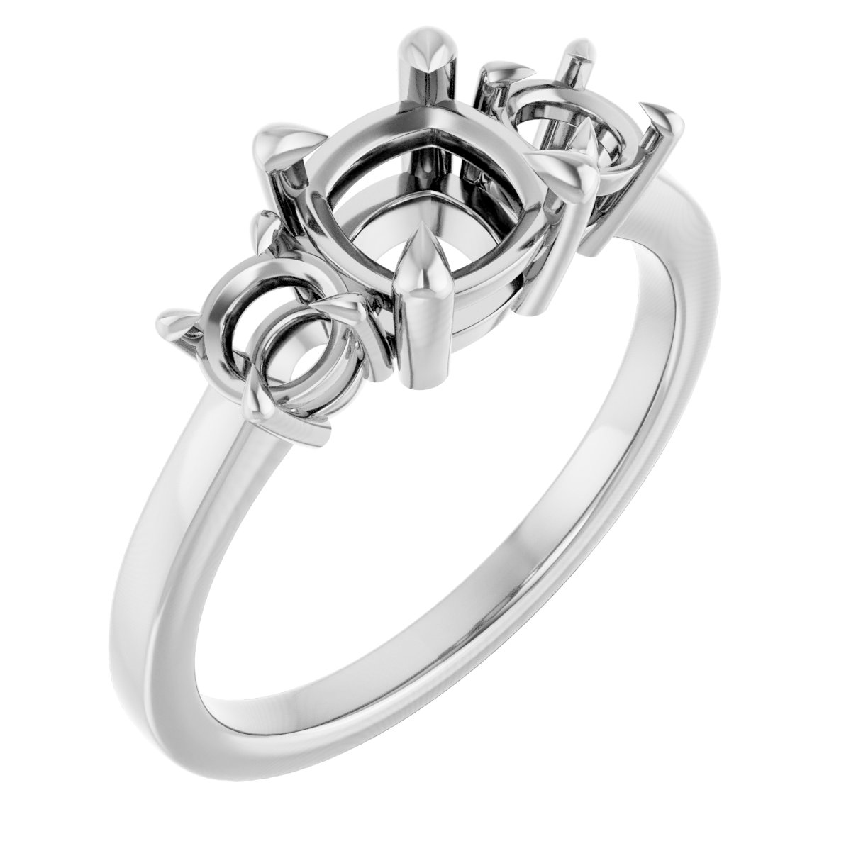 Three-Stone Engagement Ring