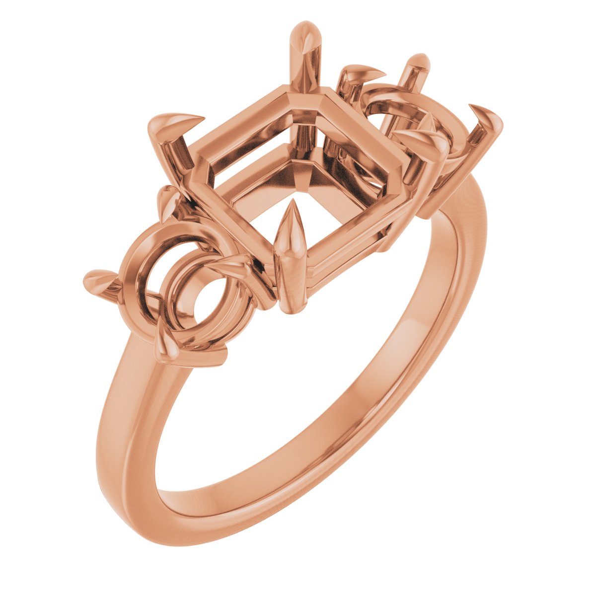 Three-Stone Engagement Ring