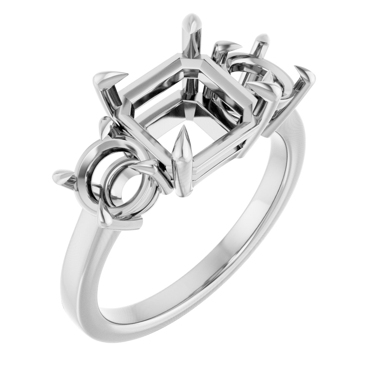 Three-Stone Engagement Ring