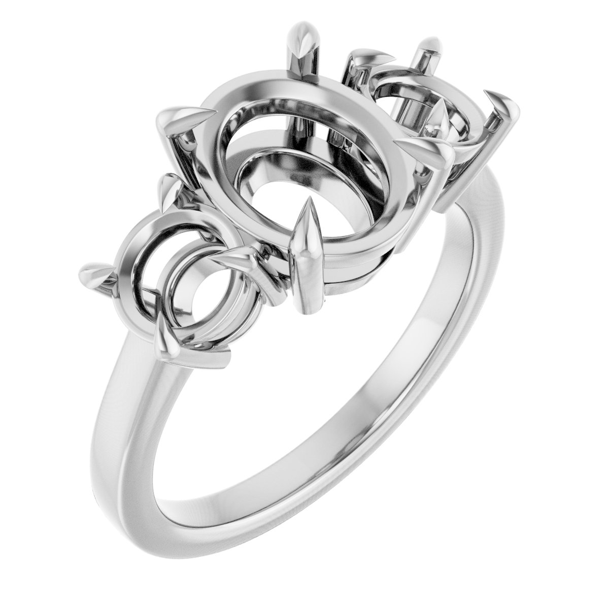 Three-Stone Engagement Ring
