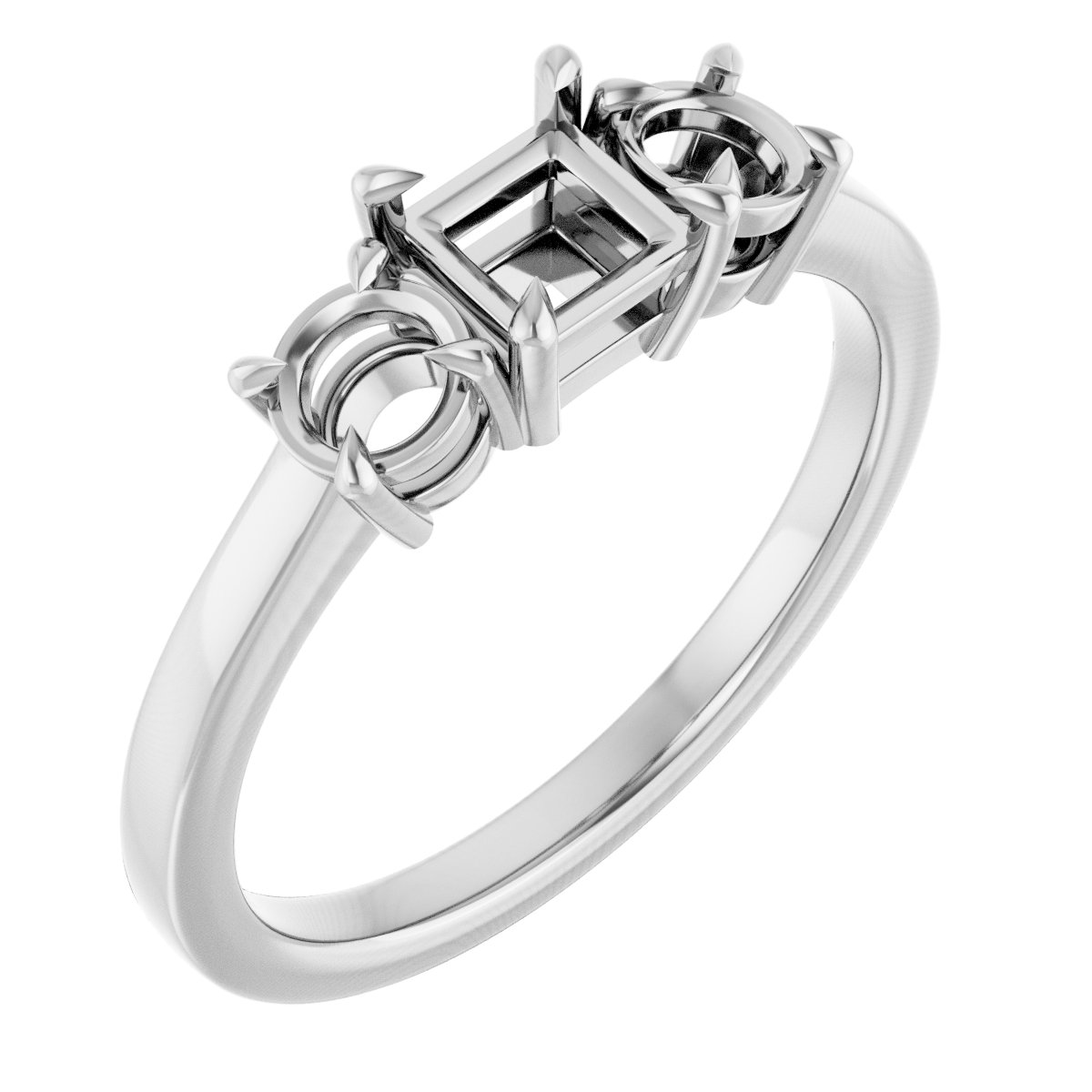 Three-Stone Engagement Ring