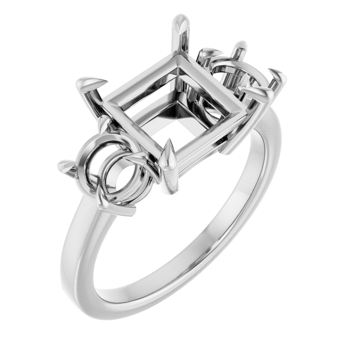 Three-Stone Engagement Ring