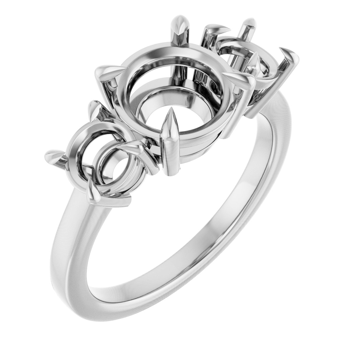 Three-Stone Engagement Ring