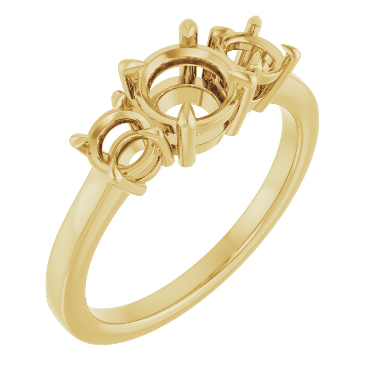 Three-Stone Engagement Ring