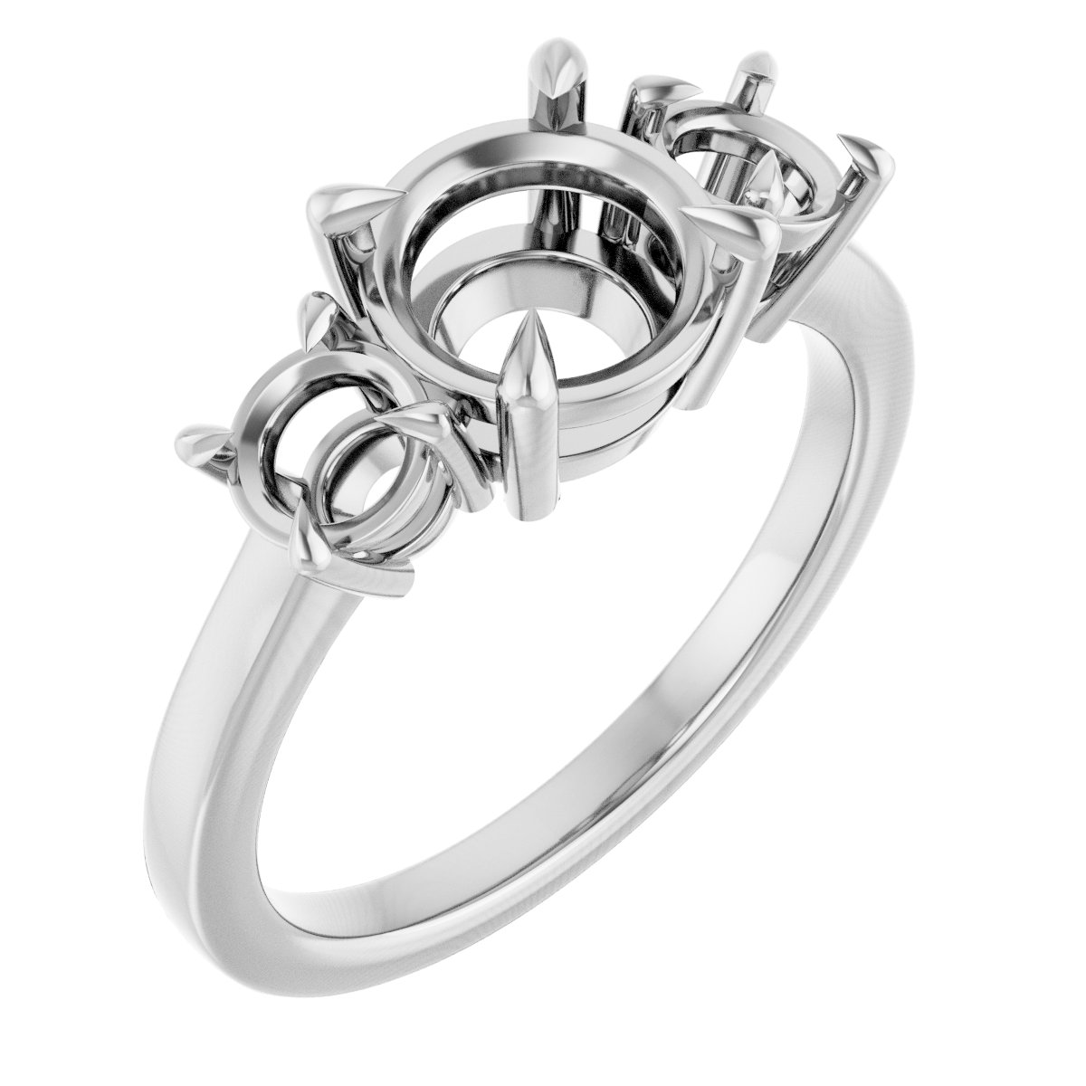 Three-Stone Engagement Ring