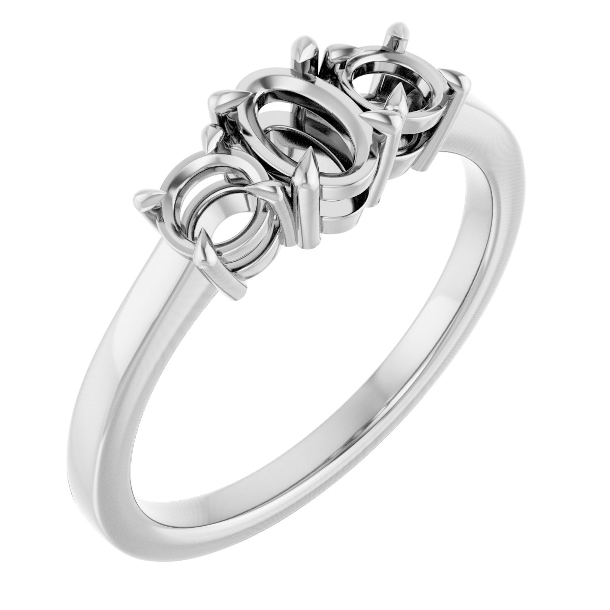 Three-Stone Engagement Ring